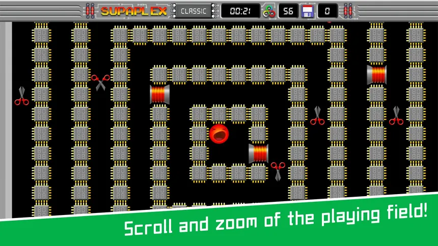 Скриншот 6 к игре Supaplex