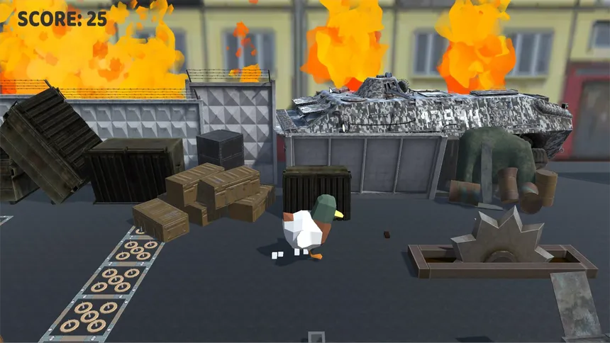 Скриншот 2 к игре RUSSIAN PEACE DUCK : TAKE MY NALOGI