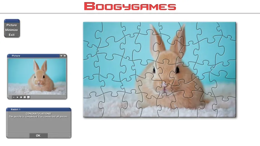 Скриншот 2 к игре Rabbit: Jigsaw Puzzles