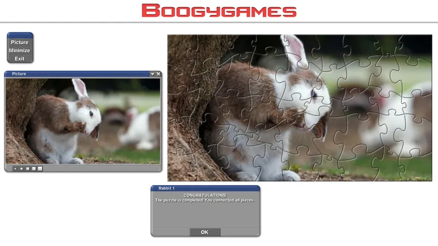 Скриншот 5 к игре Rabbit: Jigsaw Puzzles