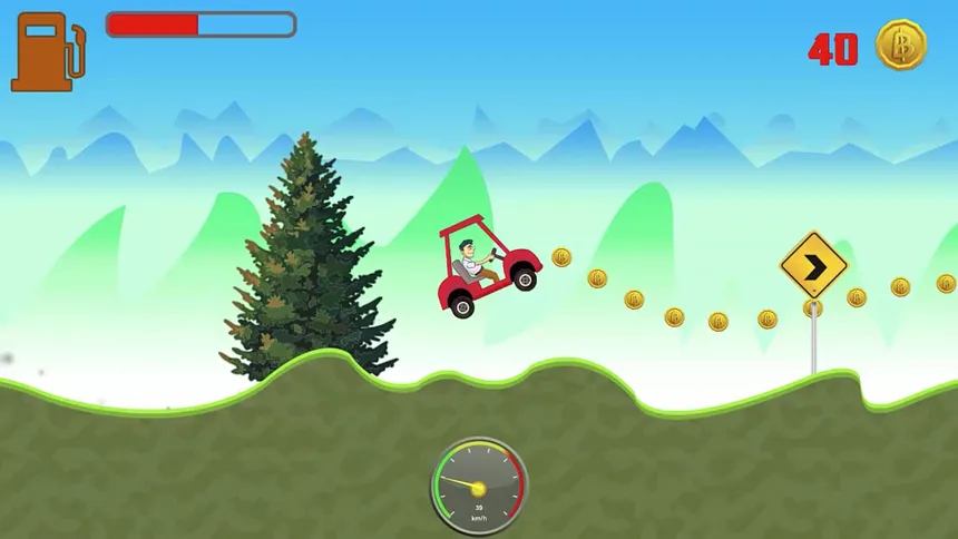 Скриншот 1 к игре Mountain Racing