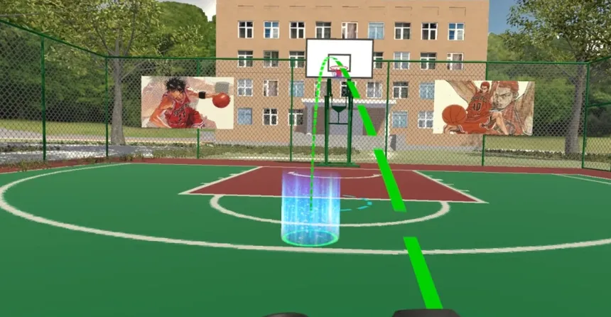 Скриншот 1 к игре Slamdunk VR