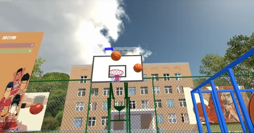 Скриншот 3 к игре Slamdunk VR