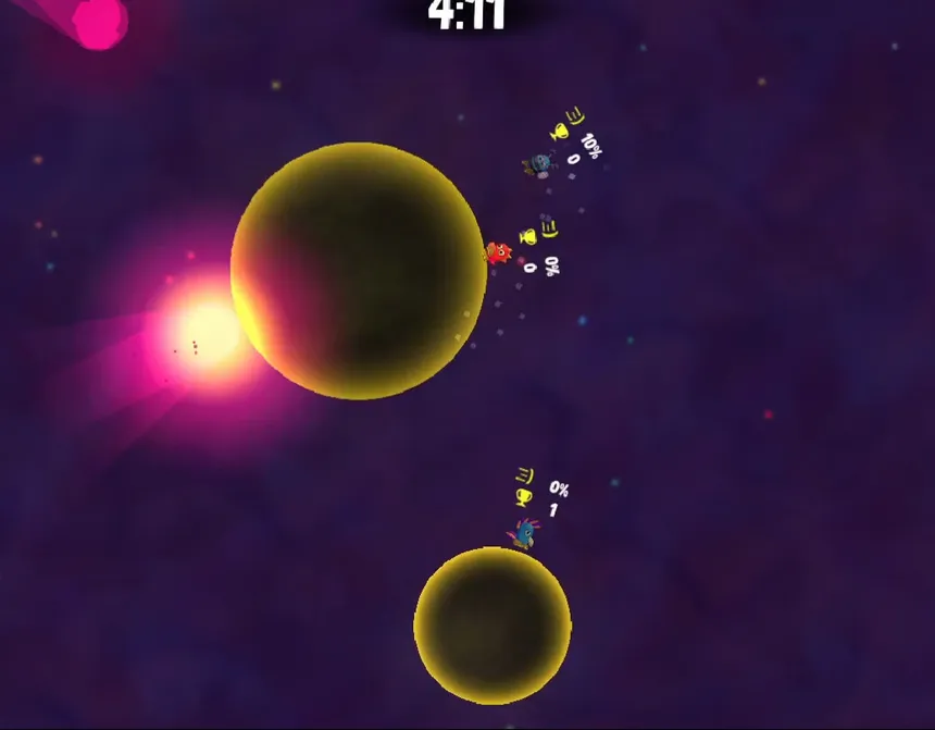 Скриншот 3 к игре Neon Force Pushers