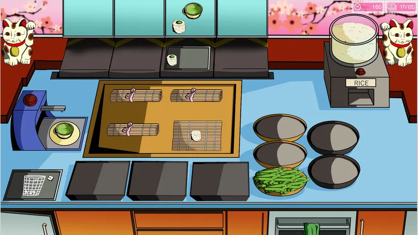 Скриншот 2 к игре All You Can Feed: Sushi Bar