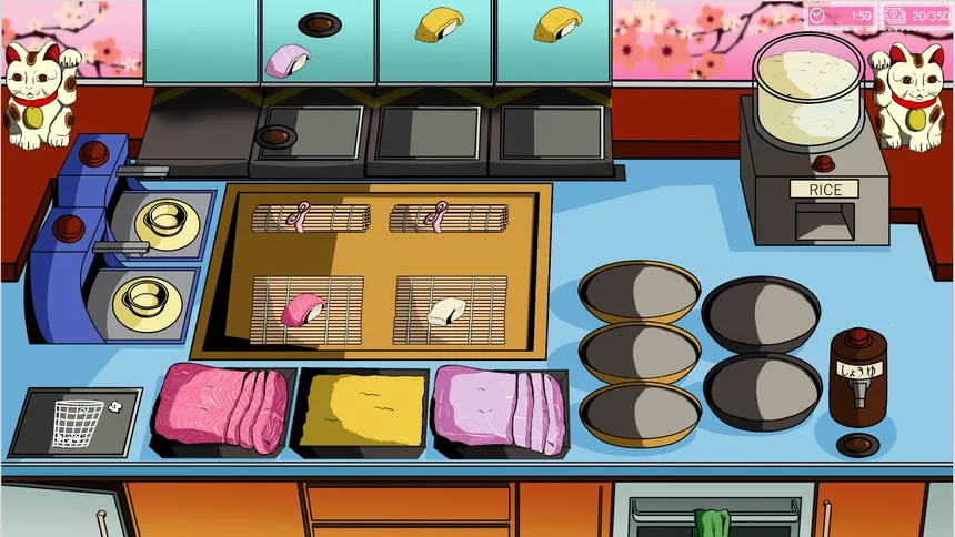 Скриншот 3 к игре All You Can Feed: Sushi Bar