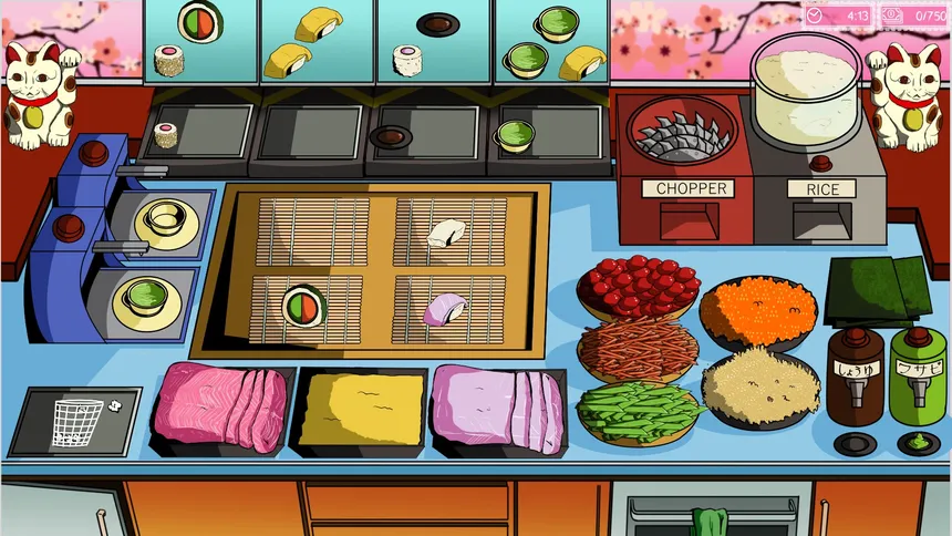 Скриншот 5 к игре All You Can Feed: Sushi Bar