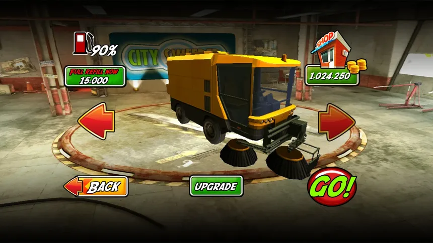 Скриншот 1 к игре City Sweeper - Clean it Fast!