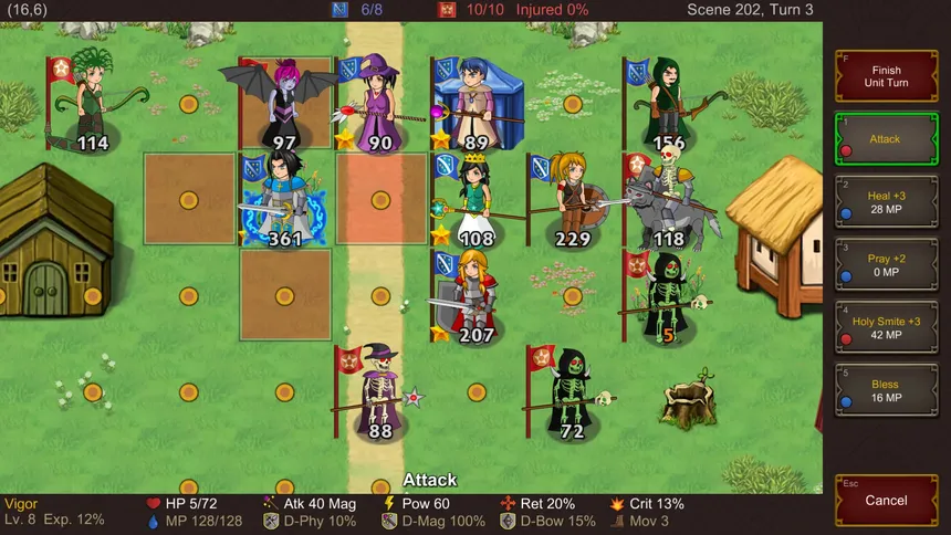 Скриншот 1 к игре Tactics Maiden Remastered