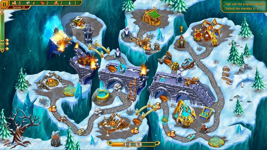 Скриншот 7 к игре Viking Brothers 3