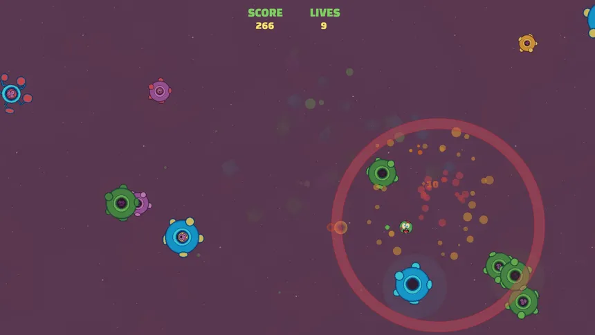 Скриншот 2 к игре Slamoids!