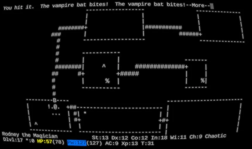 Скриншот 3 к игре NetHack: Legacy