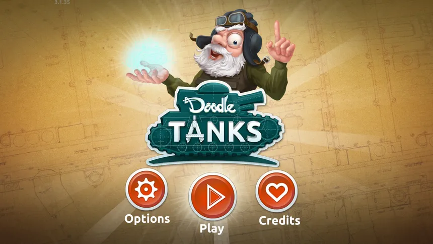Скриншот 1 к игре Doodle Tanks