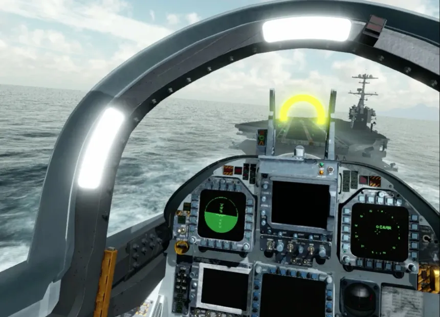 Скриншот 3 к игре Flying Aces - Navy Pilot Simulator