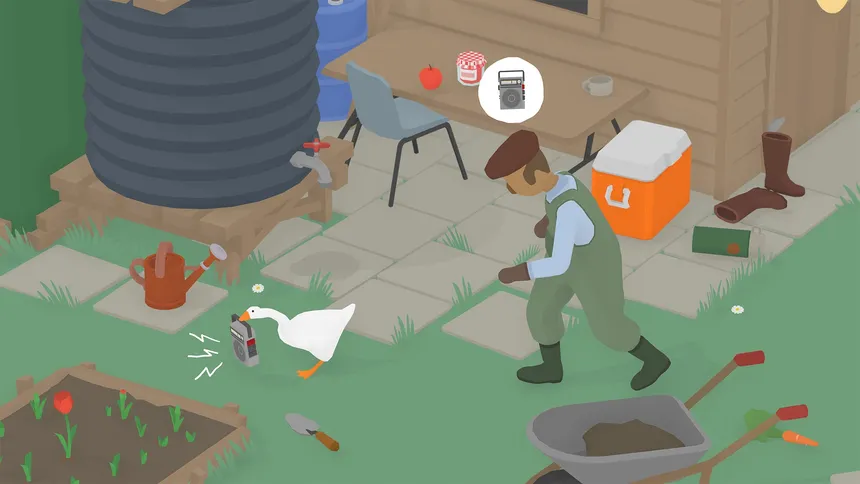 Скриншот 1 к игре Untitled Goose Game