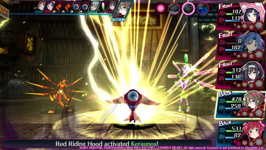 Скриншот 2 к игре Mary Skelter: Nightmares