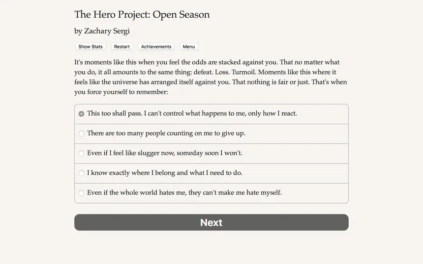 Скриншот 4 к игре The Hero Project: Open Season