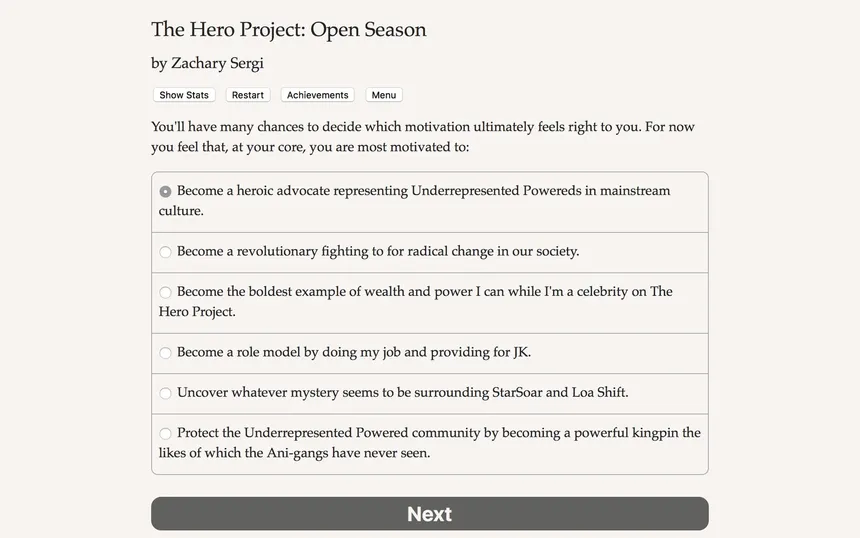 Скриншот 5 к игре The Hero Project: Open Season