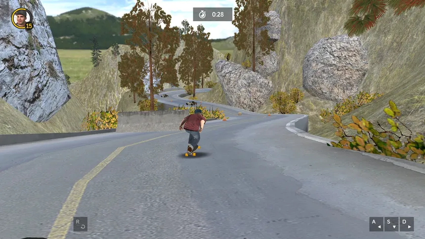 Скриншот 3 к игре Longboard Stunts and Tricks