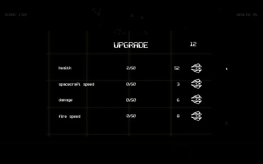 Скриншот 2 к игре ASCII Achievement Mania: Space Shooter