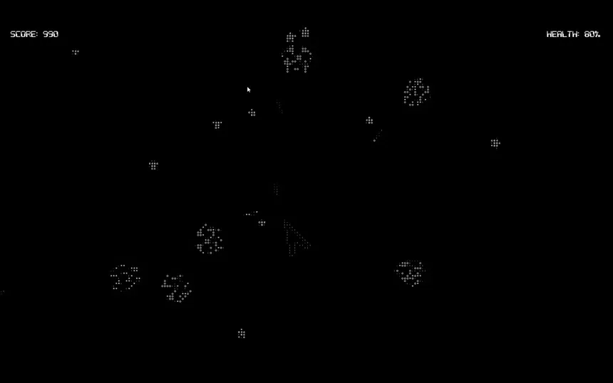 Скриншот 3 к игре ASCII Achievement Mania: Space Shooter