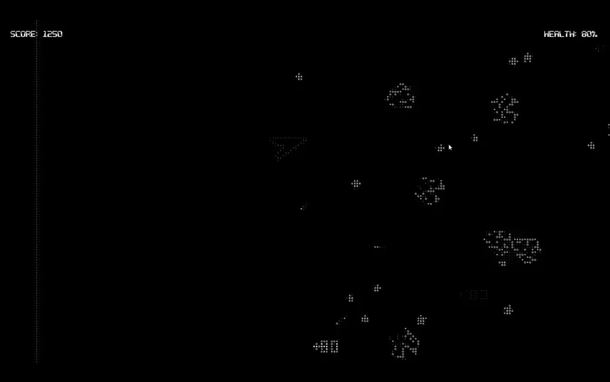 Скриншот 4 к игре ASCII Achievement Mania: Space Shooter