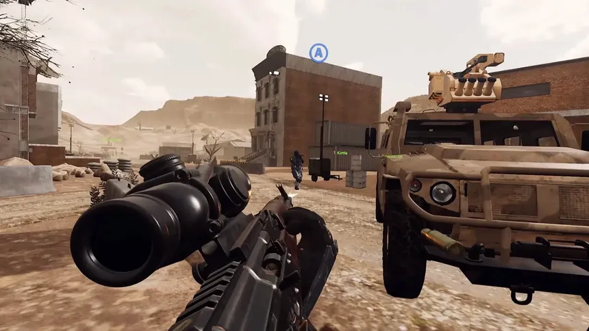 Скриншот 2 к игре Warzone VR