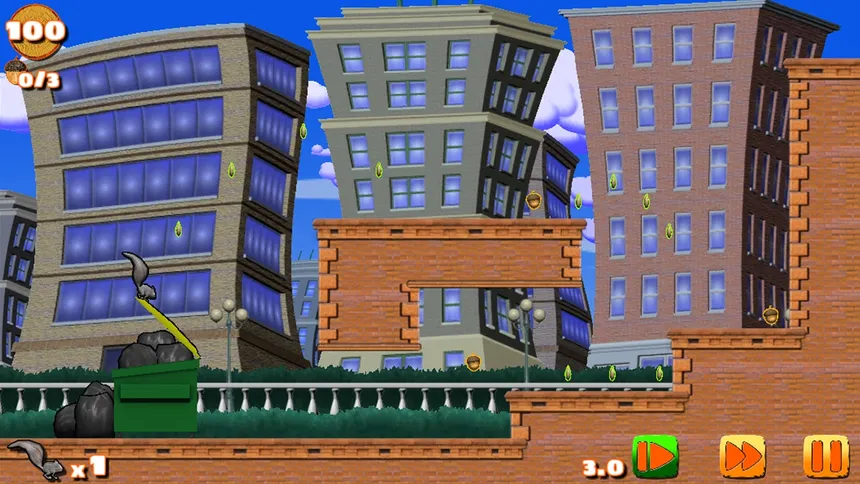 Скриншот 1 к игре Psycho Squirrels
