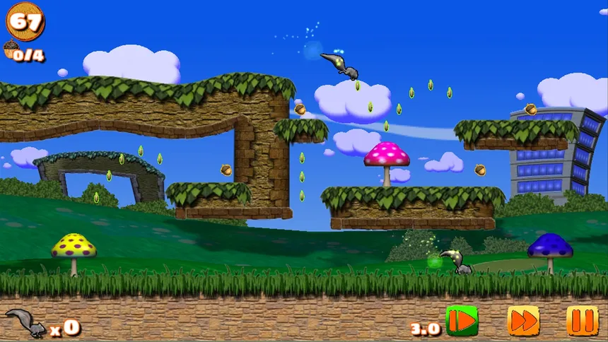 Скриншот 3 к игре Psycho Squirrels