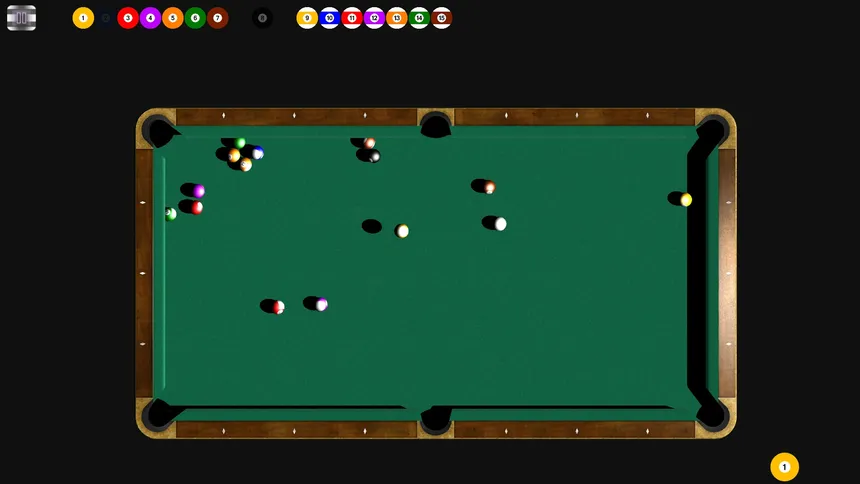 Скриншот 1 к игре 9 Balls