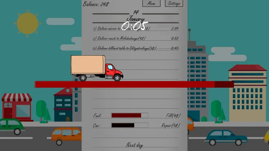 Скриншот 4 к игре Delivery man simulator