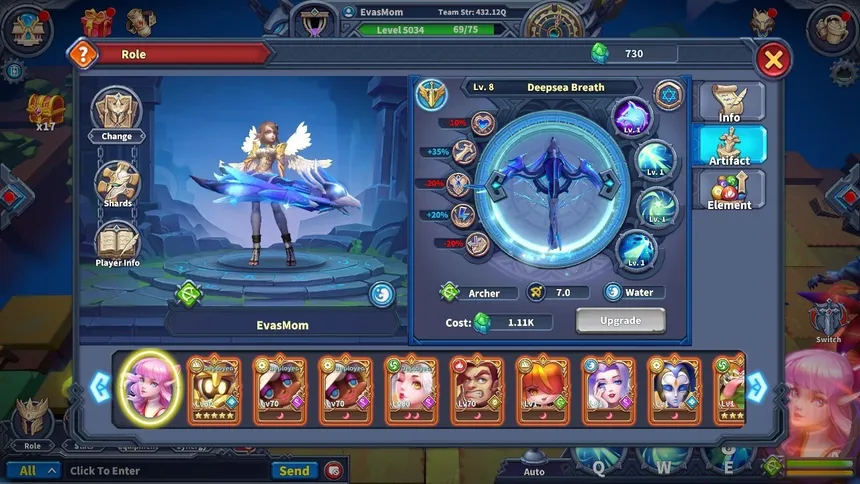 Скриншот 2 к игре Endless World Idle RPG