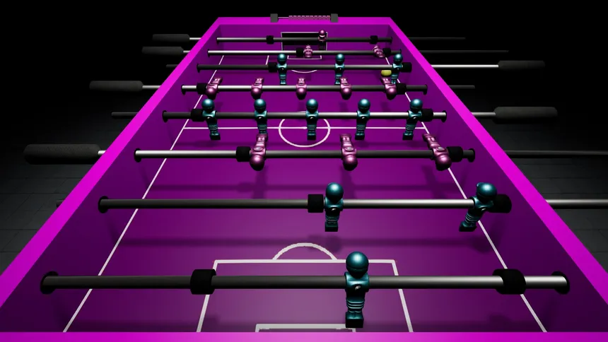 Скриншот 2 к игре Virtual Foosball