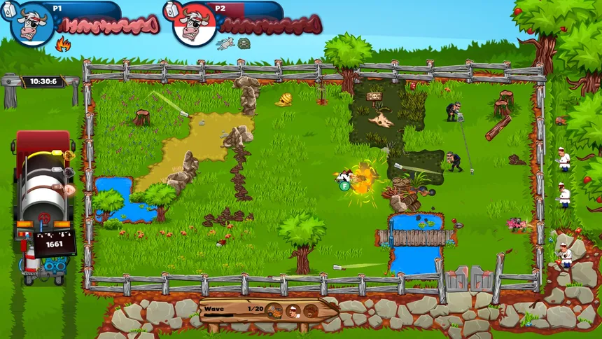 Скриншот 1 к игре HOLY COW! Milking Simulator