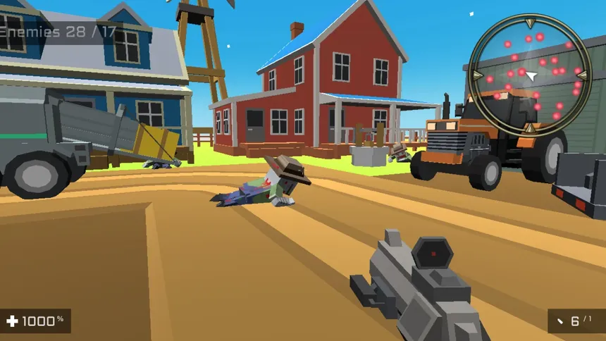 Скриншот 4 к игре Square Head Zombies 2 - FPS Game