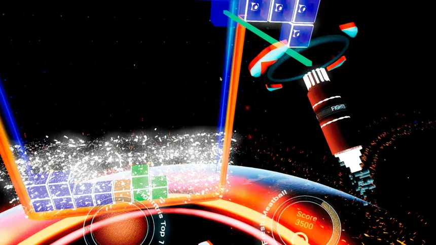 Скриншот 3 к игре Fightttris VR