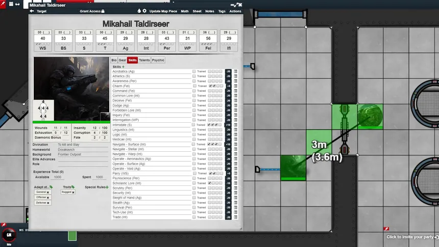 Скриншот 4 к игре GM Forge - Virtual Tabletop