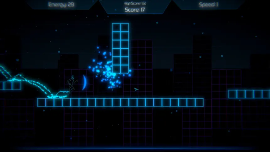 Скриншот 3 к игре Neon Void Runner