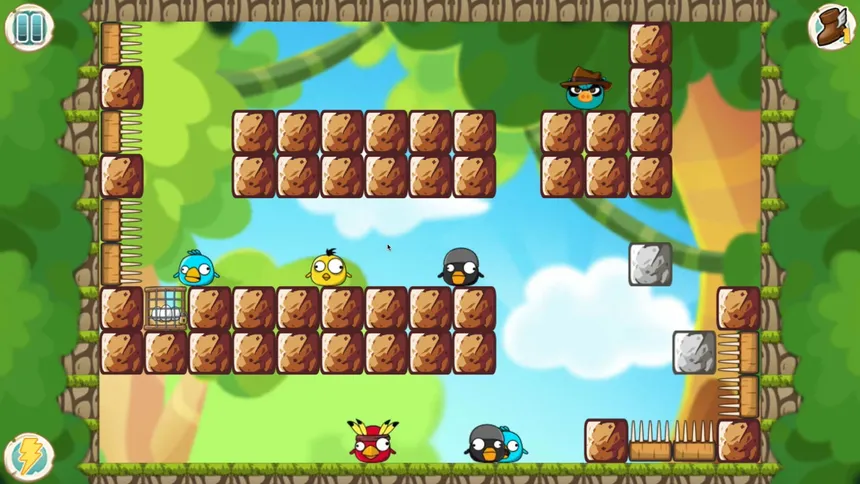 Скриншот 1 к игре Hungry Piggy vs Chicken