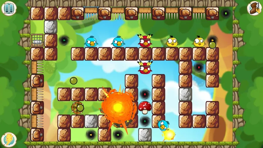 Скриншот 2 к игре Hungry Piggy vs Chicken