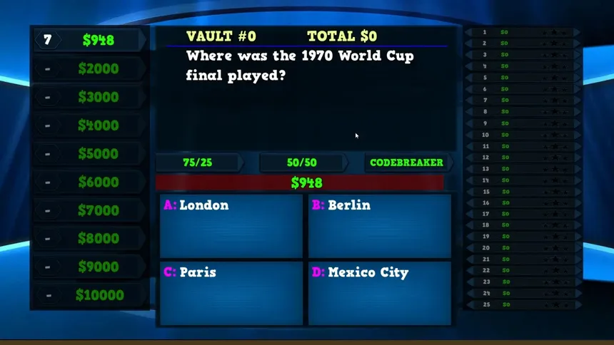 Скриншот 4 к игре Trivia Vault: Soccer Trivia