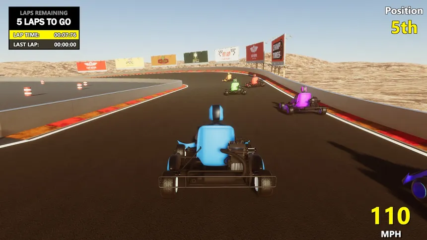 Скриншот 4 к игре Go-Kart Racing