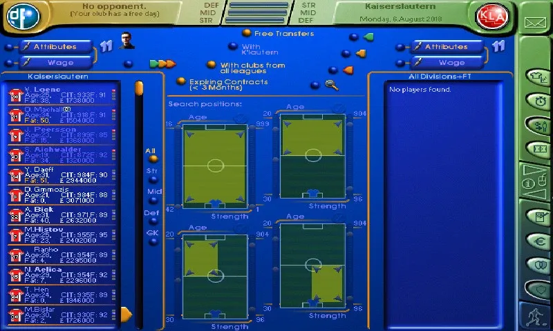 Скриншот 2 к игре Director of Football