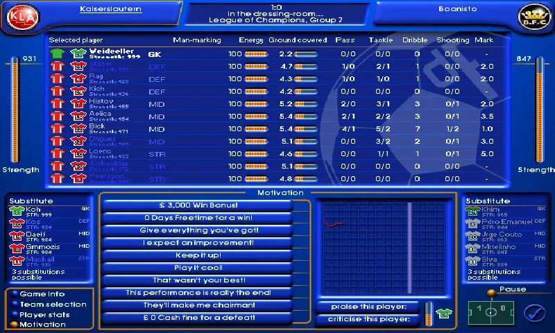 Скриншот 3 к игре Director of Football
