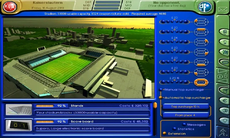 Скриншот 8 к игре Director of Football