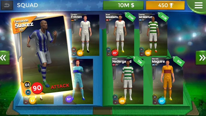 Скриншот 1 к игре Pro 11 - Football Manager Game