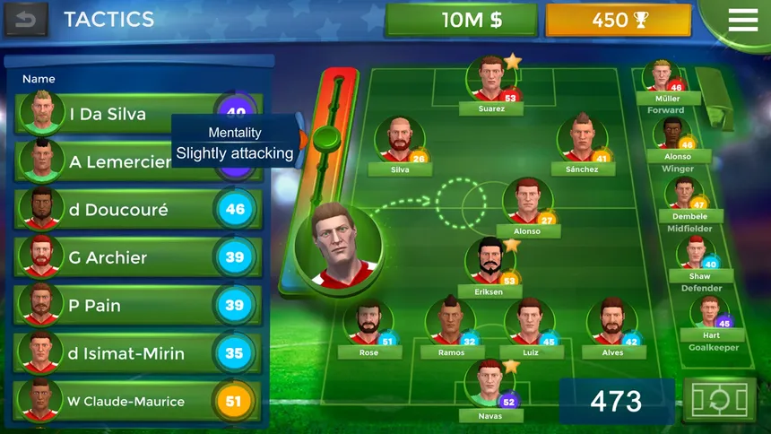 Скриншот 2 к игре Pro 11 - Football Manager Game