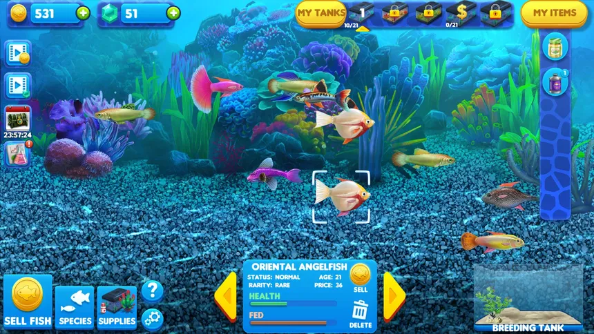 Скриншот 3 к игре Fish Tycoon 2: Virtual Aquarium