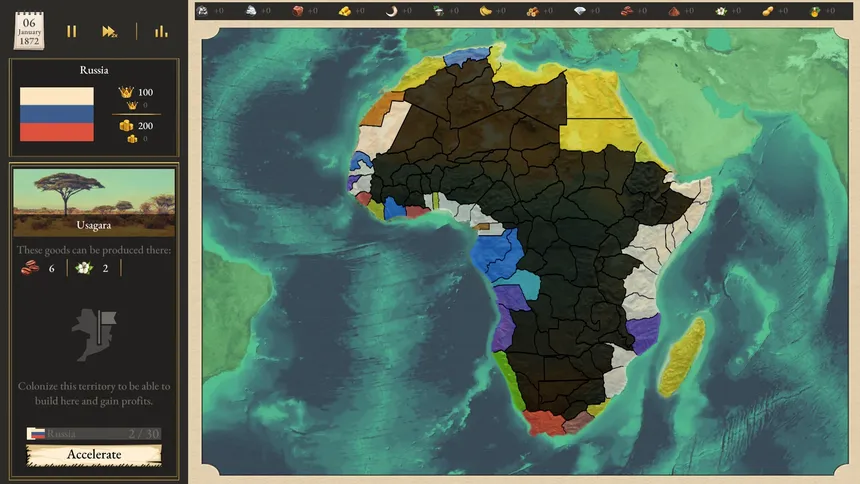 Скриншот 1 к игре Imperialism: The Dark Continent