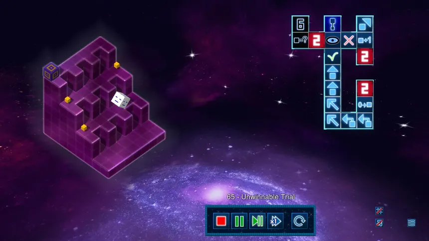 Скриншот 4 к игре God is a Cube: Programming Robot Cubes
